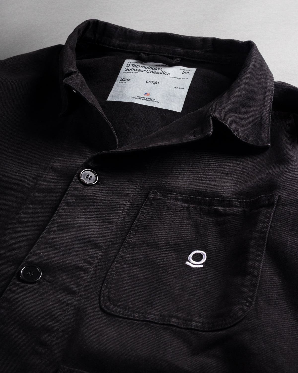 Lightweight Chore Coat Black