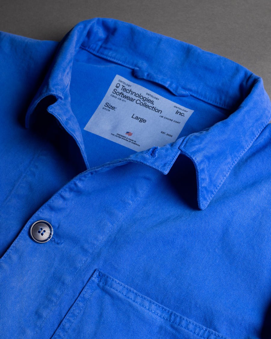 Lightweight Chore Coat Blue