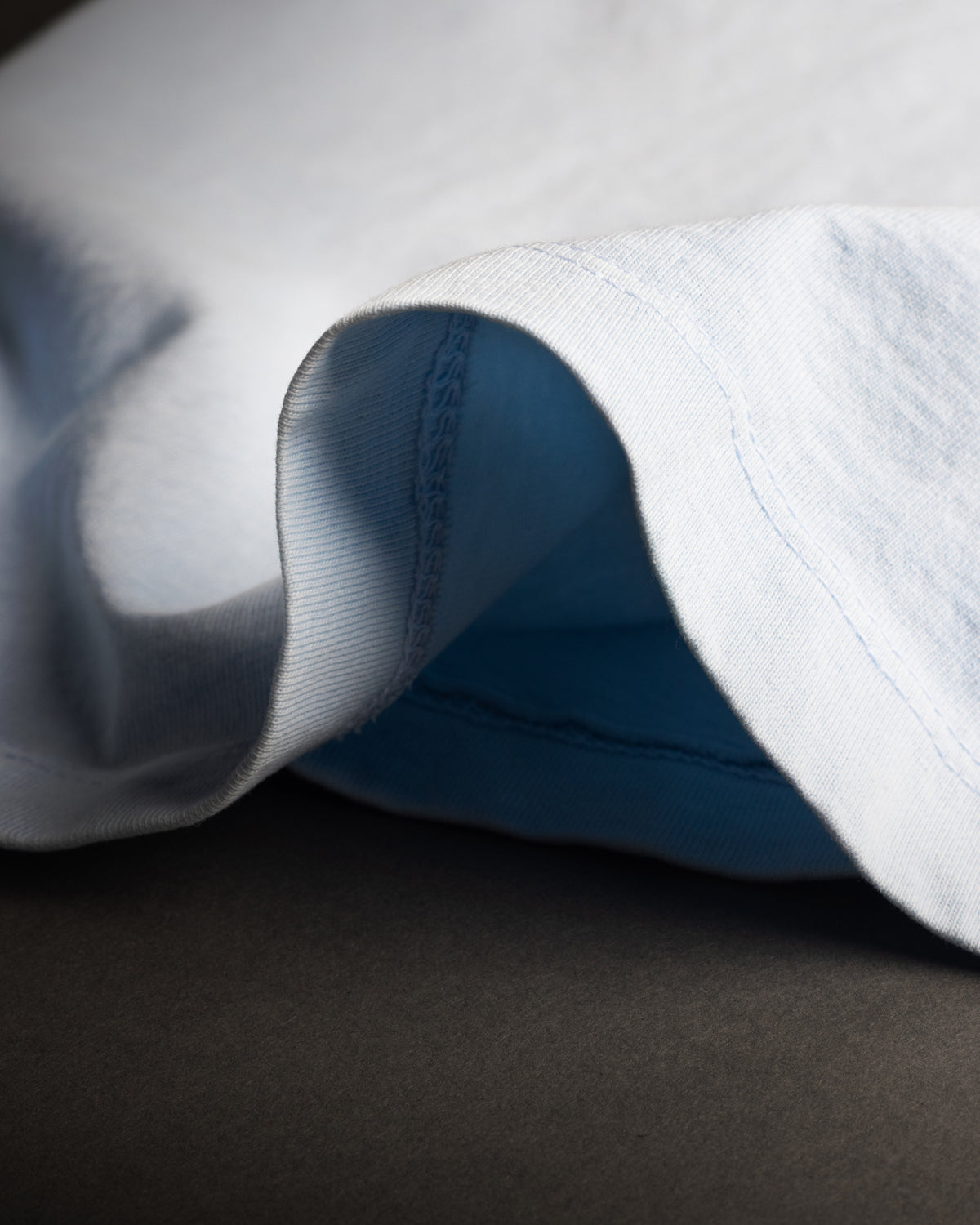 BABY BLUE OVERDYE TONAL T-SHIRT