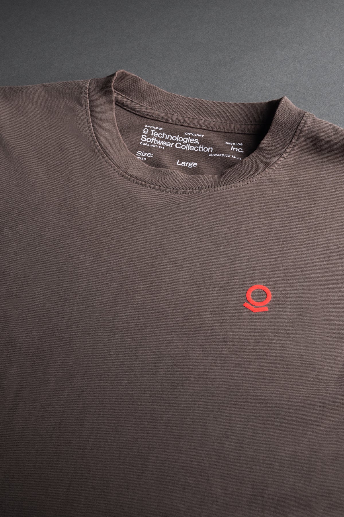 GEN 2 COWARDICE KILLS T-SHIRT - BROWN OVERDYE