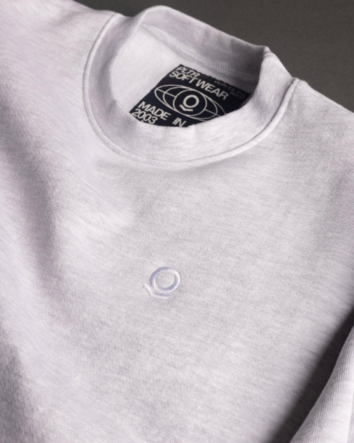 PLTR Crew Heather Gray